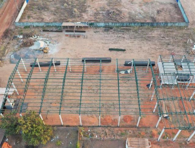 Obra em Juína
