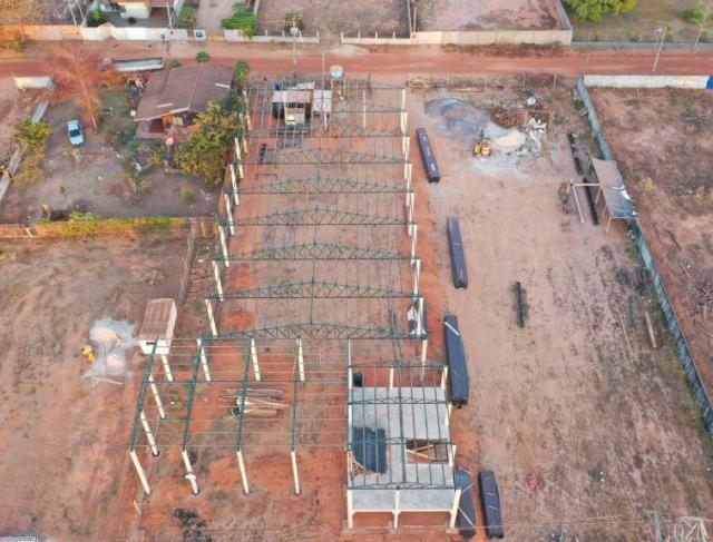 Obra em Juína