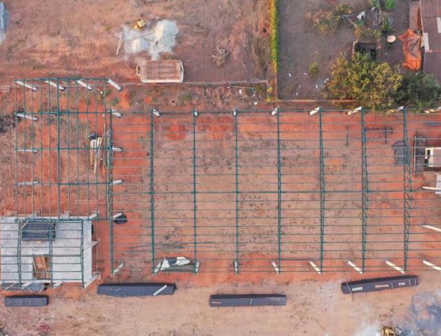 Obra em Juína