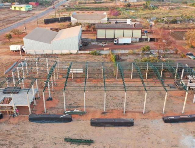 Obra em Juína