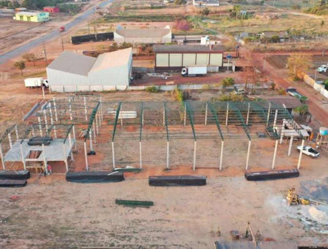 Obra em Juína